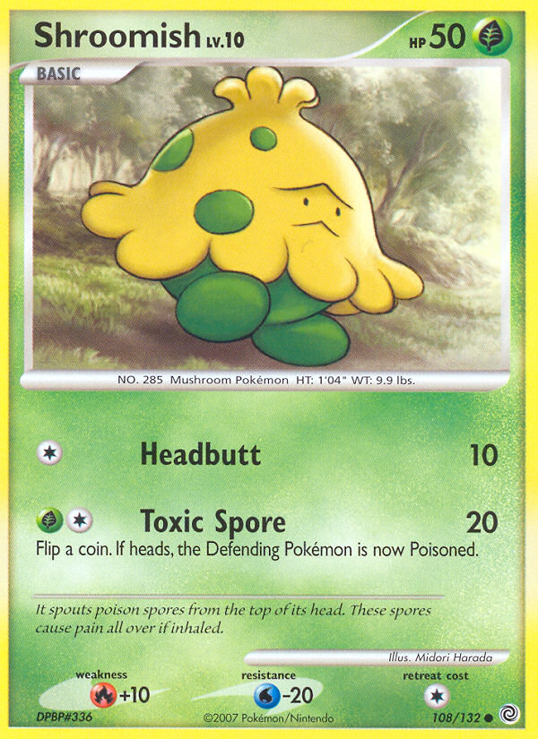 Shroomish - Secret Wonders SET-108