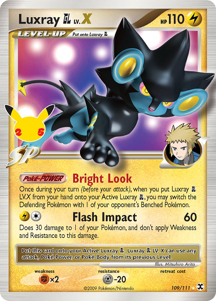 Luxray GL LV.X - Celebrations: Classic Collection SET-109_A