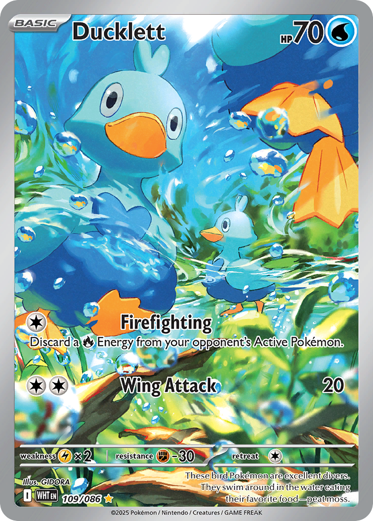 Ducklett - White Flare SET-109