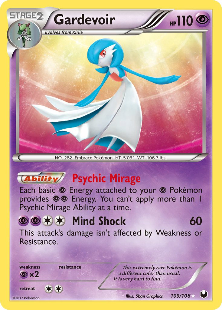 Gardevoir - Dark Explorers SET-109