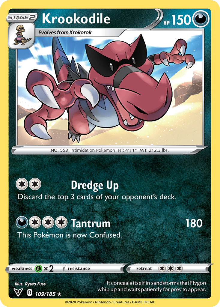 Krookodile - Vivid Voltage SET-109