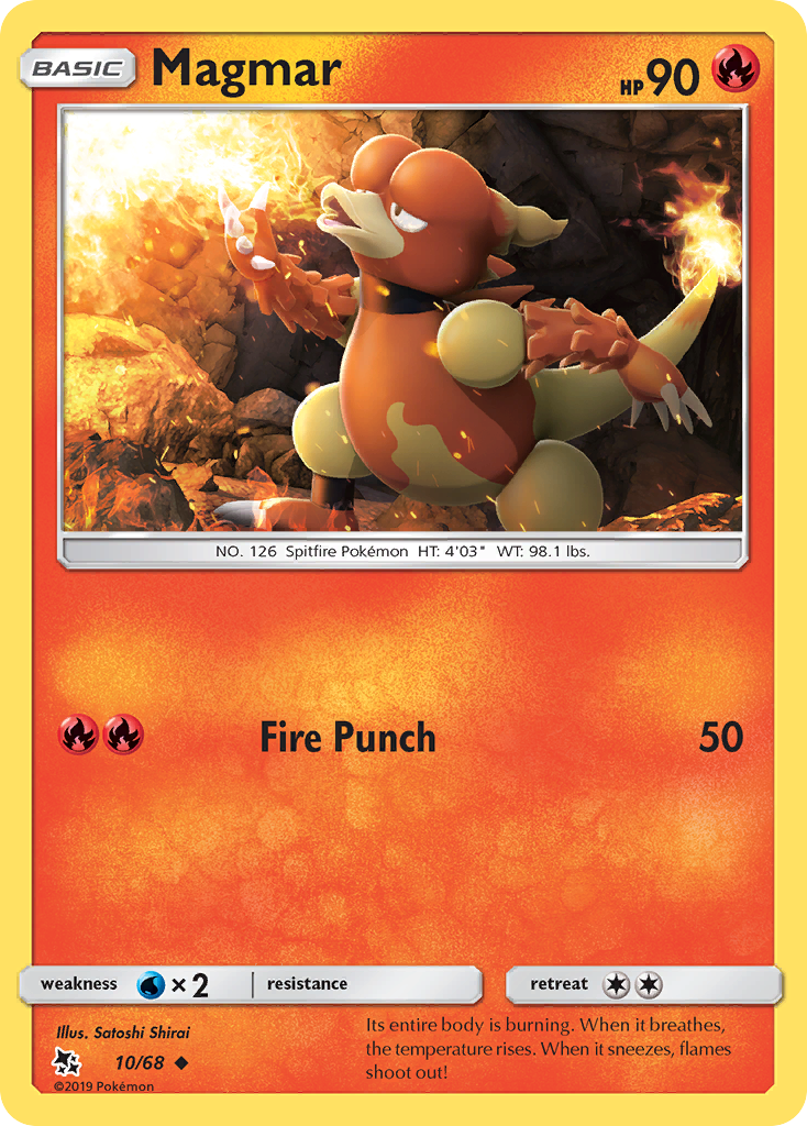 Magmar - Hidden Fates SET-10