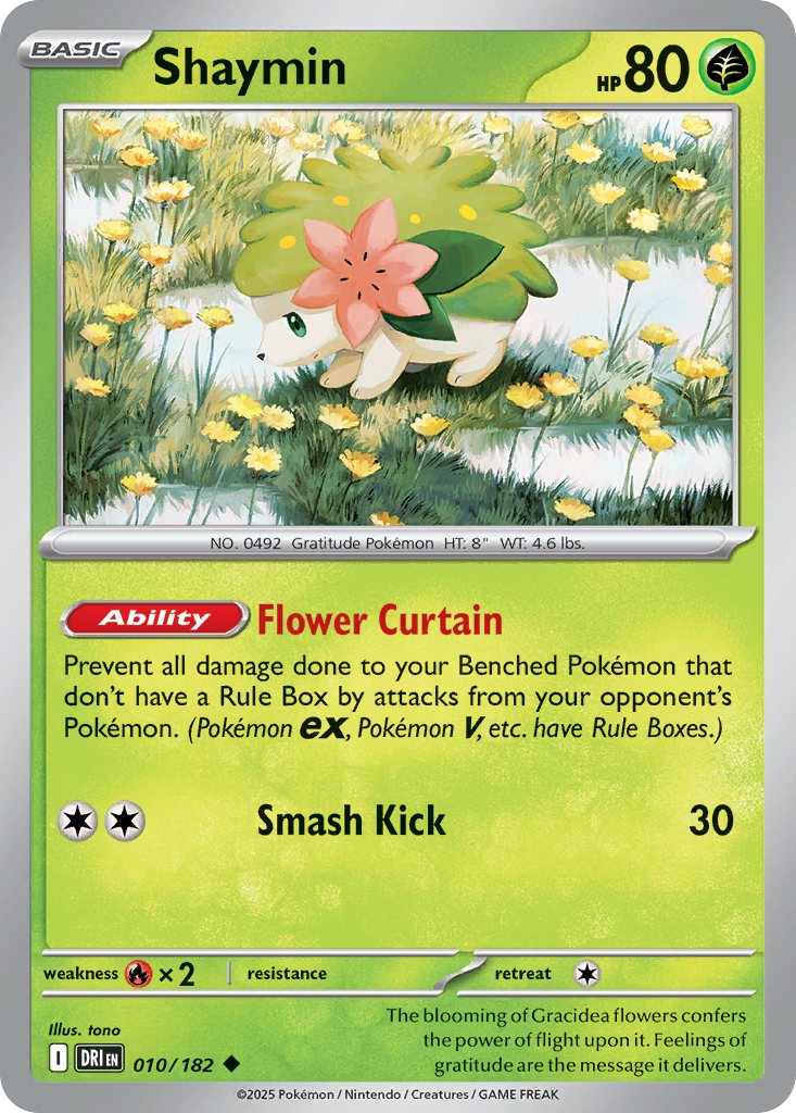 Shaymin - Destined Rivals SET-10