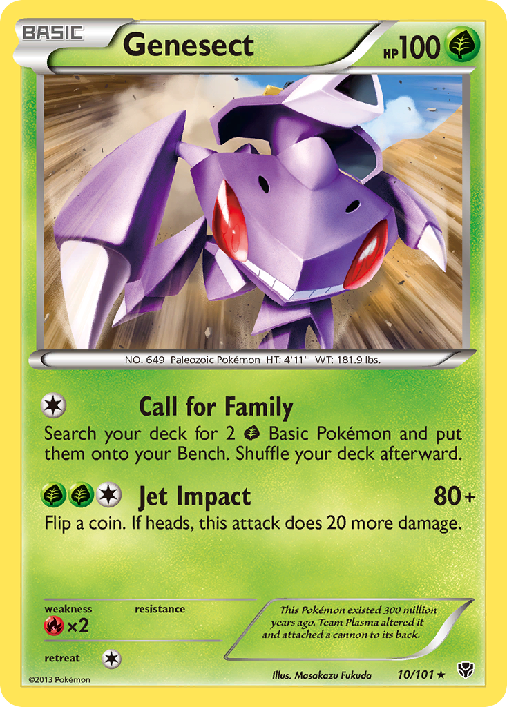 Genesect - Plasma Blast SET-10