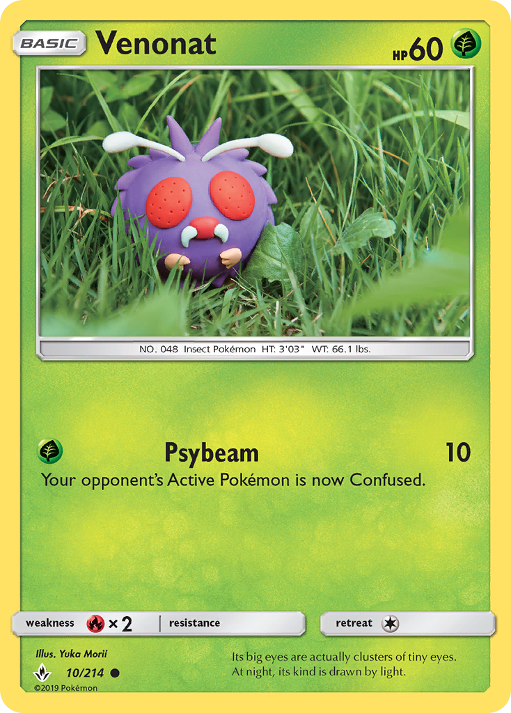 Venonat - Unbroken Bonds SET-10