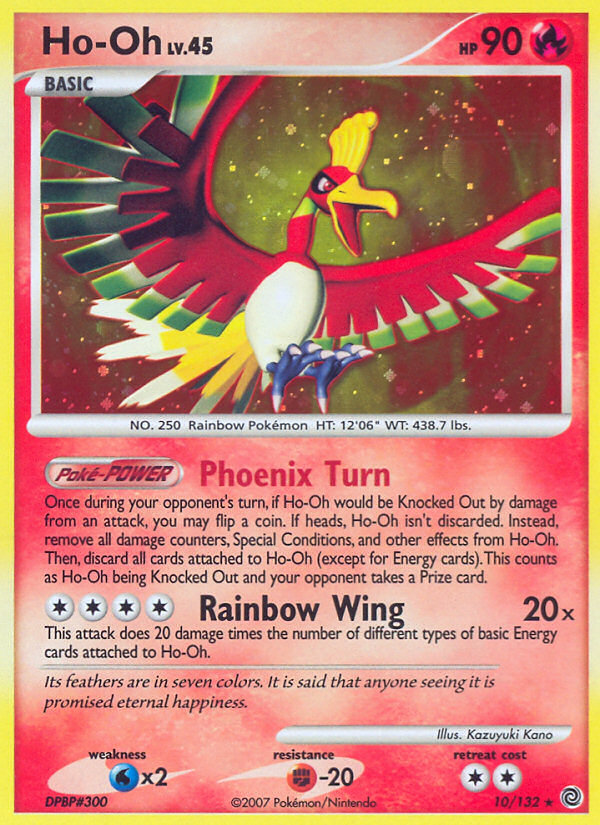 Ho-Oh - Secret Wonders SET-10