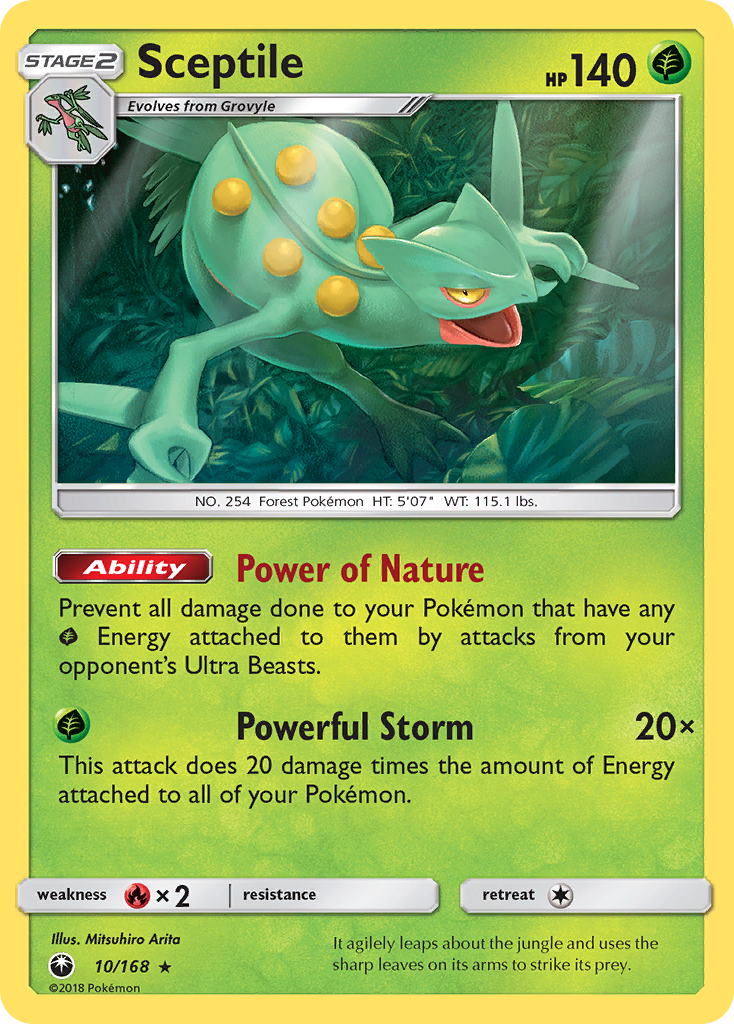Sceptile - Celestial Storm SET-10