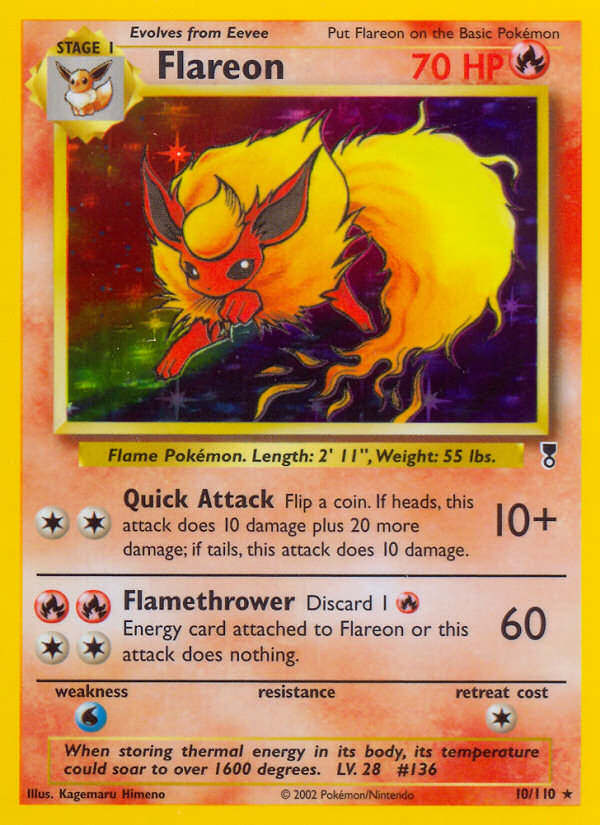 Flareon - Legendary Collection SET-10