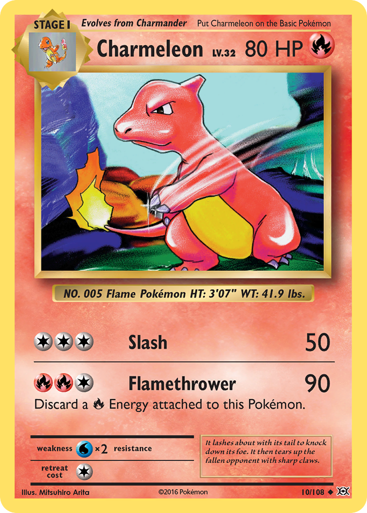 Charmeleon - Evolutions SET-10