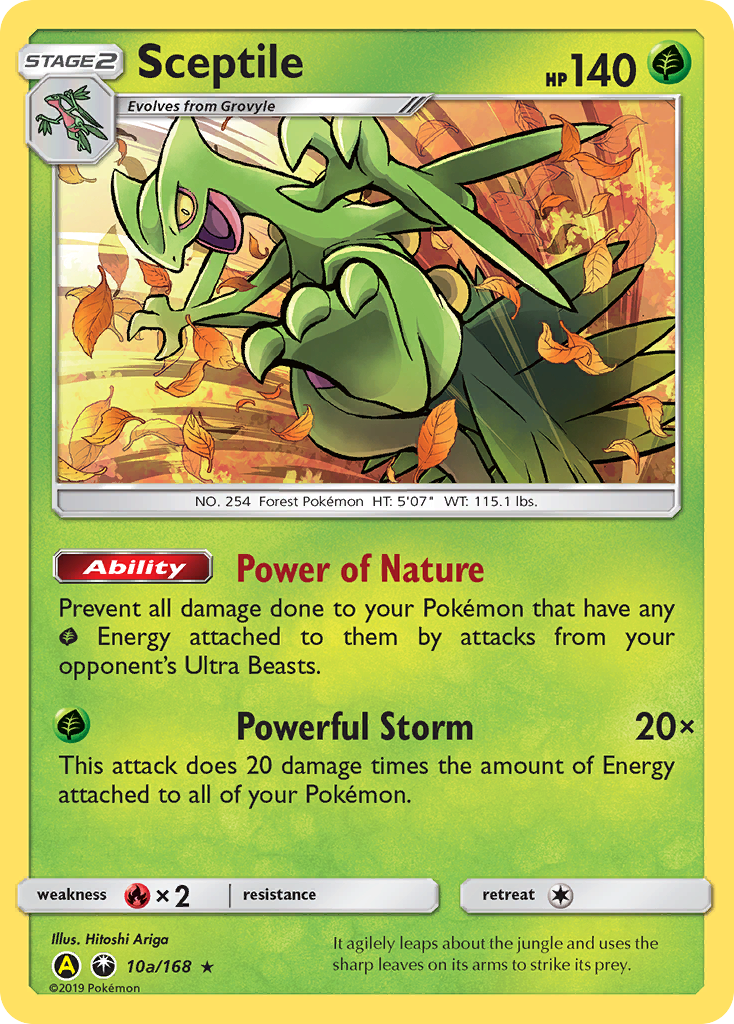 Sceptile - Celestial Storm SET-10a