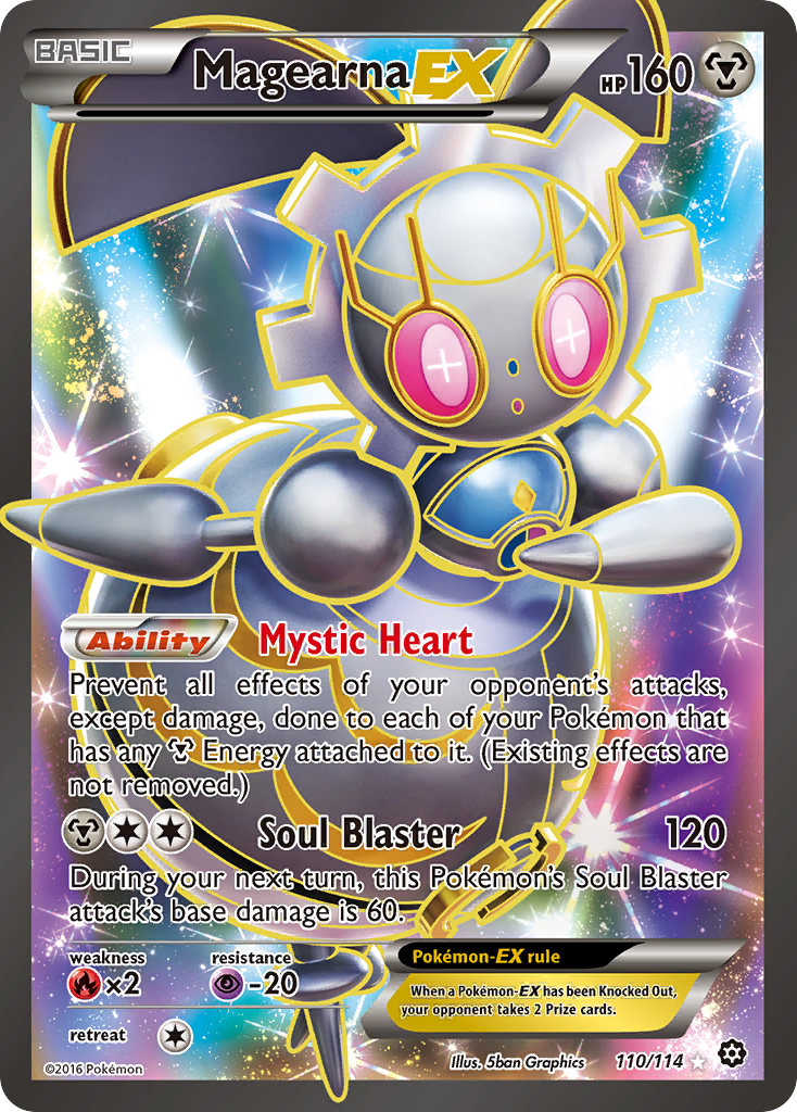 Magearna-EX - Steam Siege SET-110