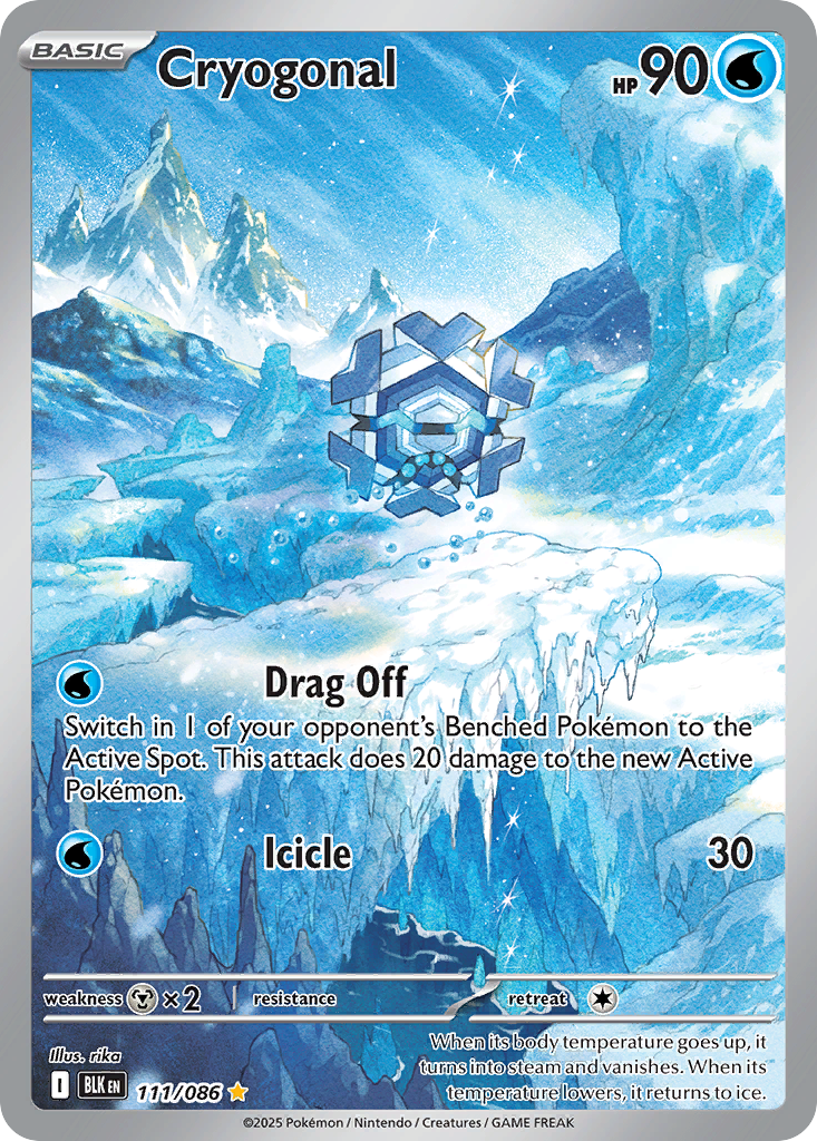 Cryogonal - Black Bolt SET-111