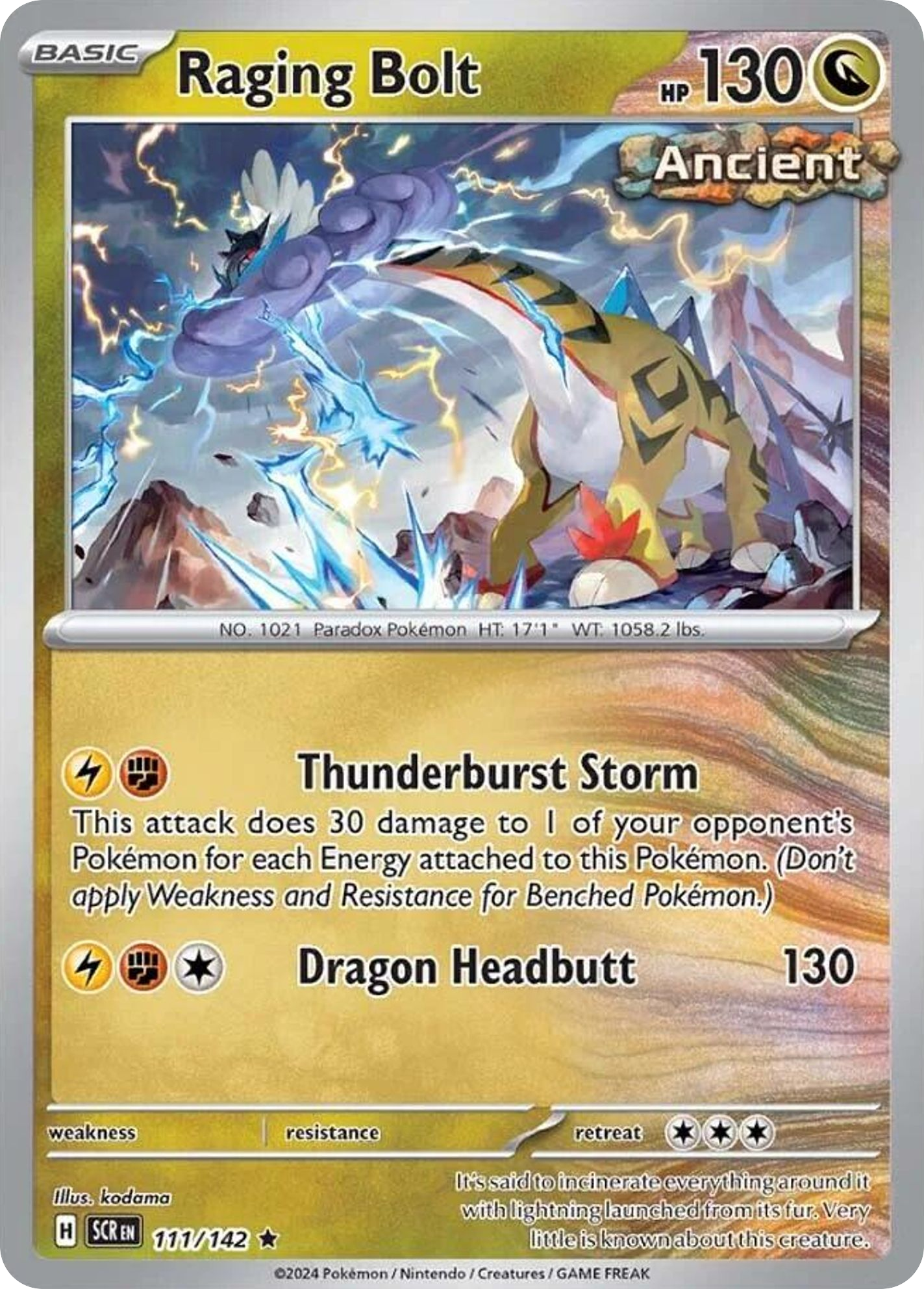 Raging Bolt - Stellar Crown SET-111