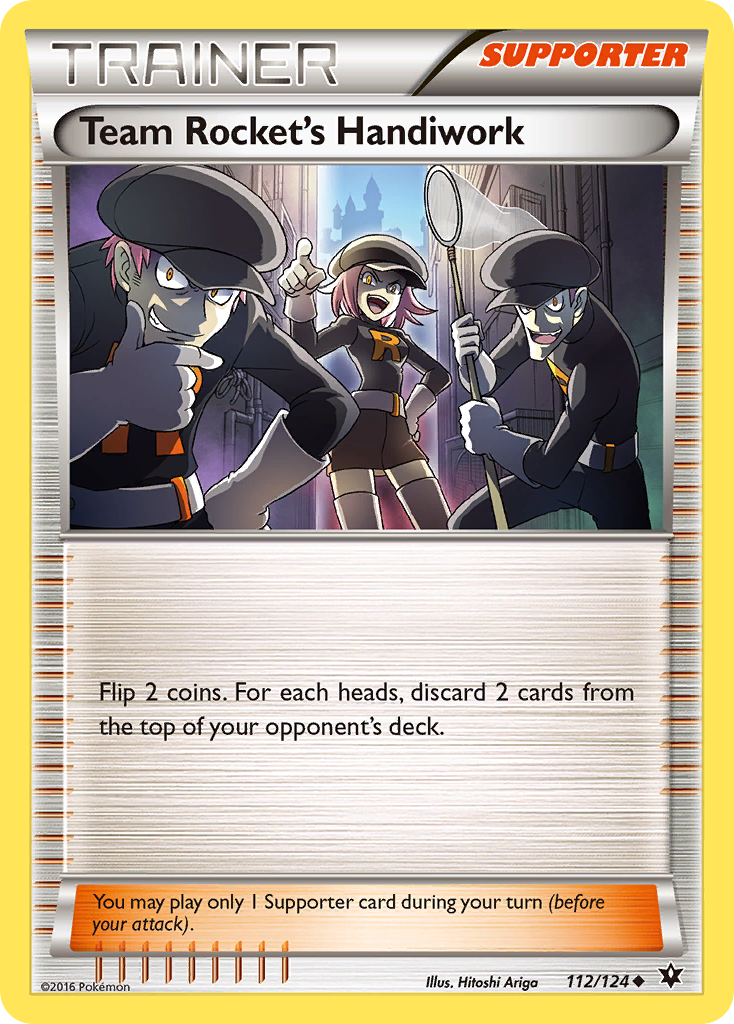 Team Rocket's Handiwork - Fates Collide SET-112