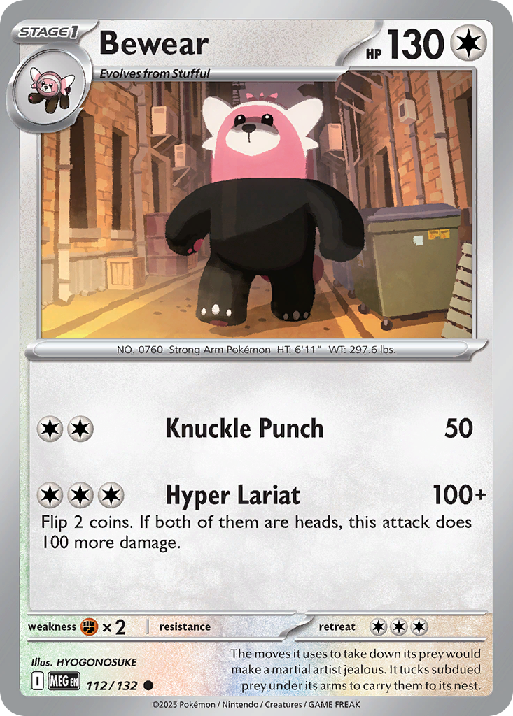 Bewear - Mega Evolution SET-112