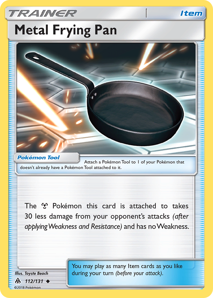 Metal Frying Pan - Forbidden Light SET-112
