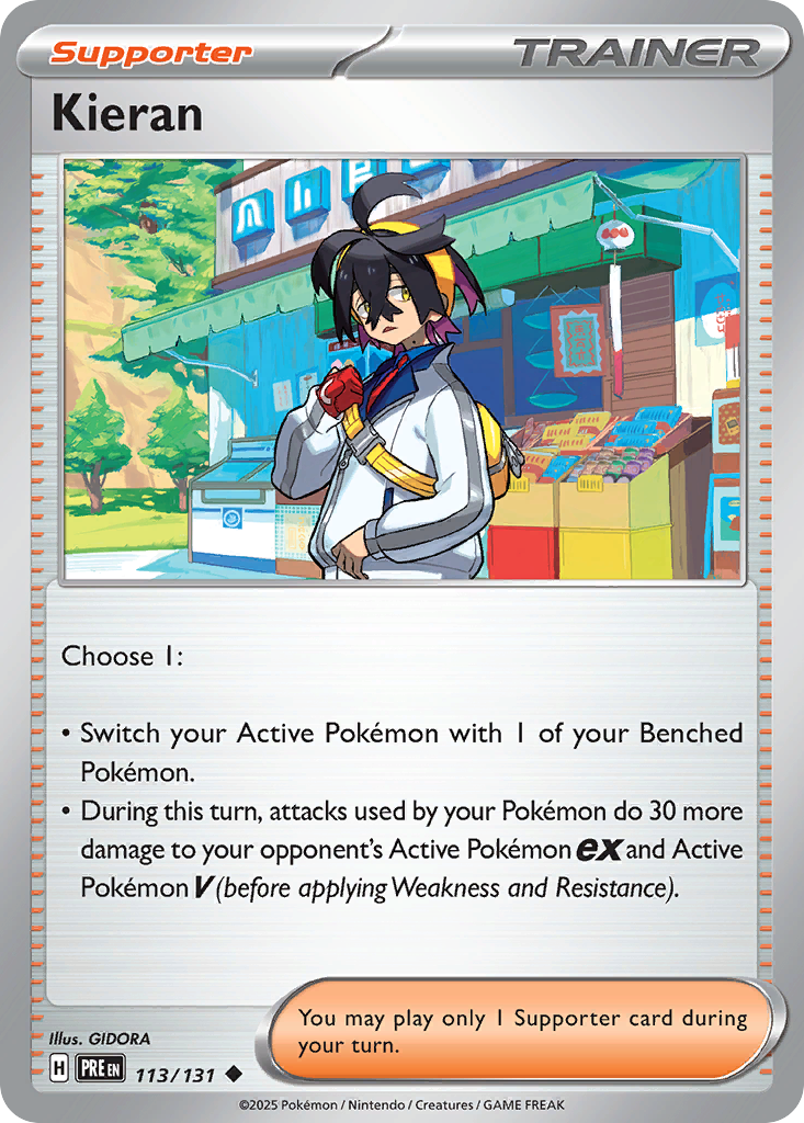 Kieran - Prismatic Evolutions SET-113
