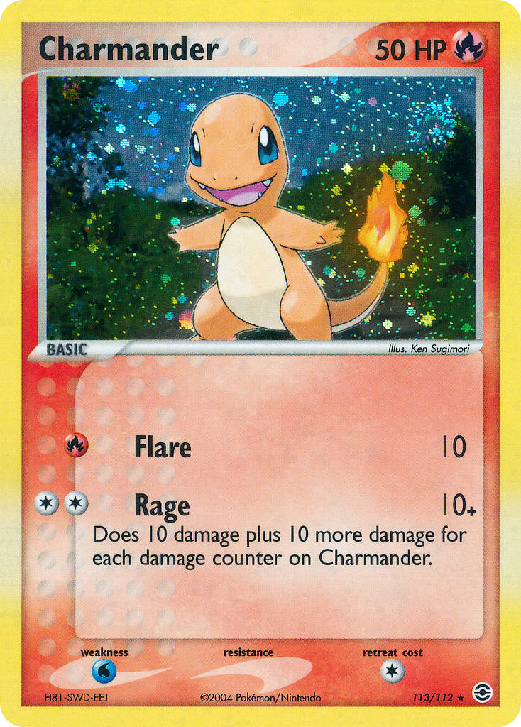Charmander - FireRed & LeafGreen SET-113