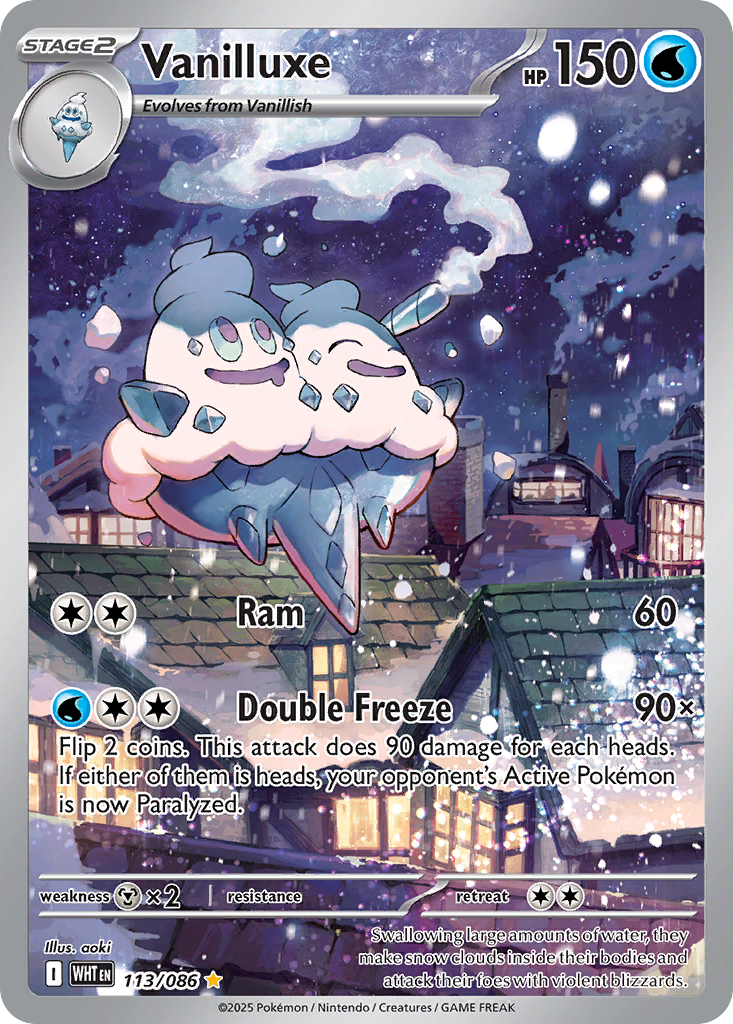 Vanilluxe - White Flare SET-113