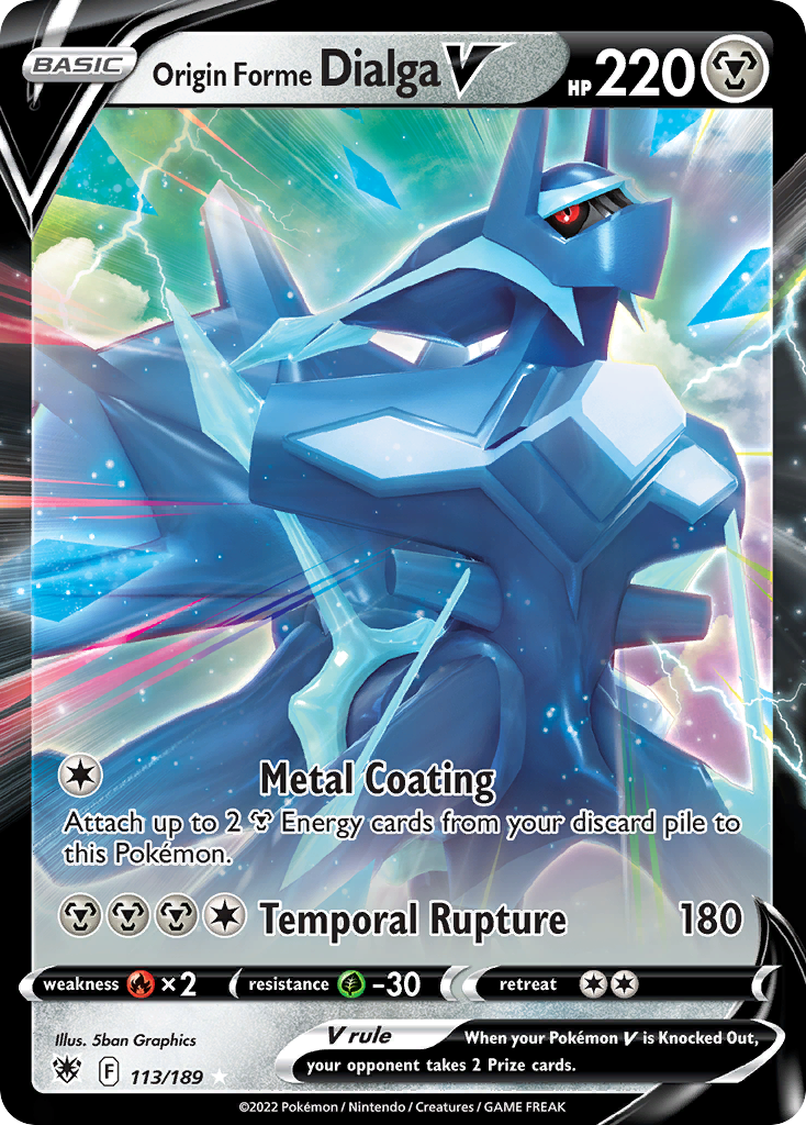 Origin Forme Dialga V - Astral Radiance SET-113