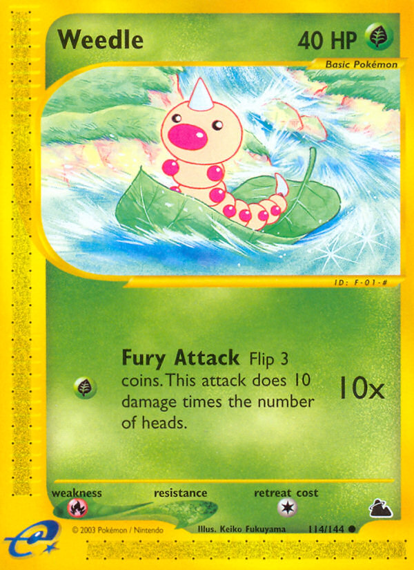 Weedle - Skyridge SET-114