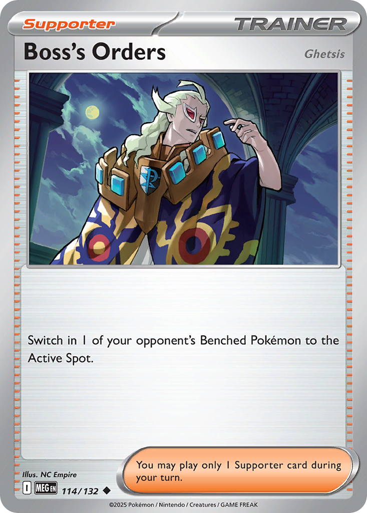 Boss's Orders - Mega Evolution SET-114