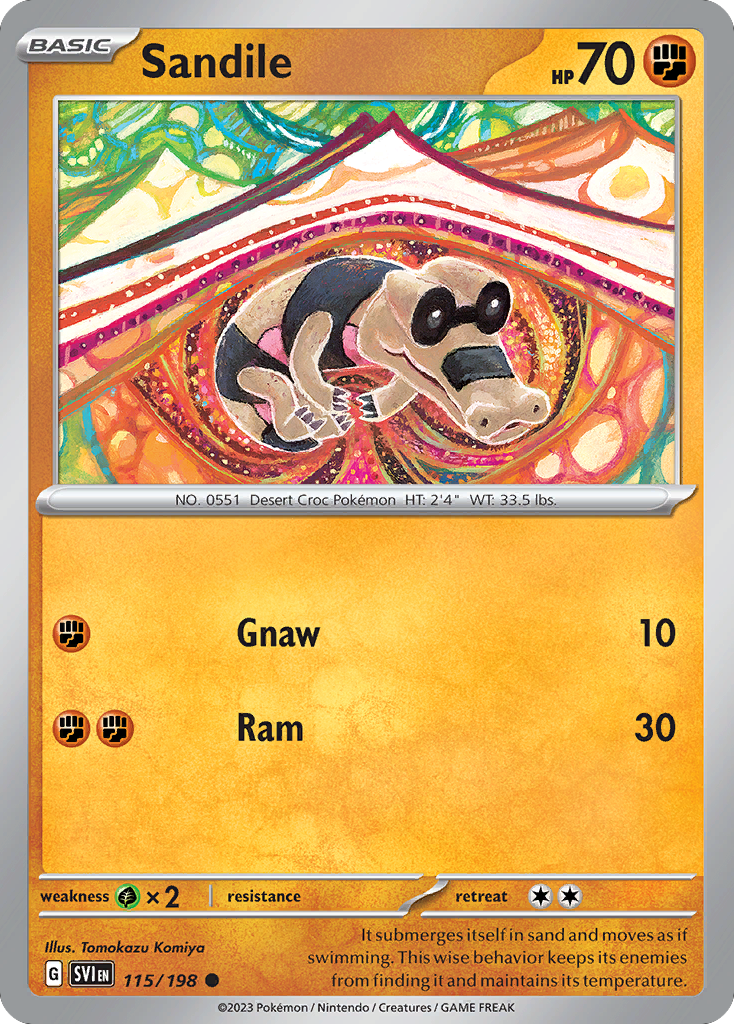 Sandile - Scarlet & Violet SET-115