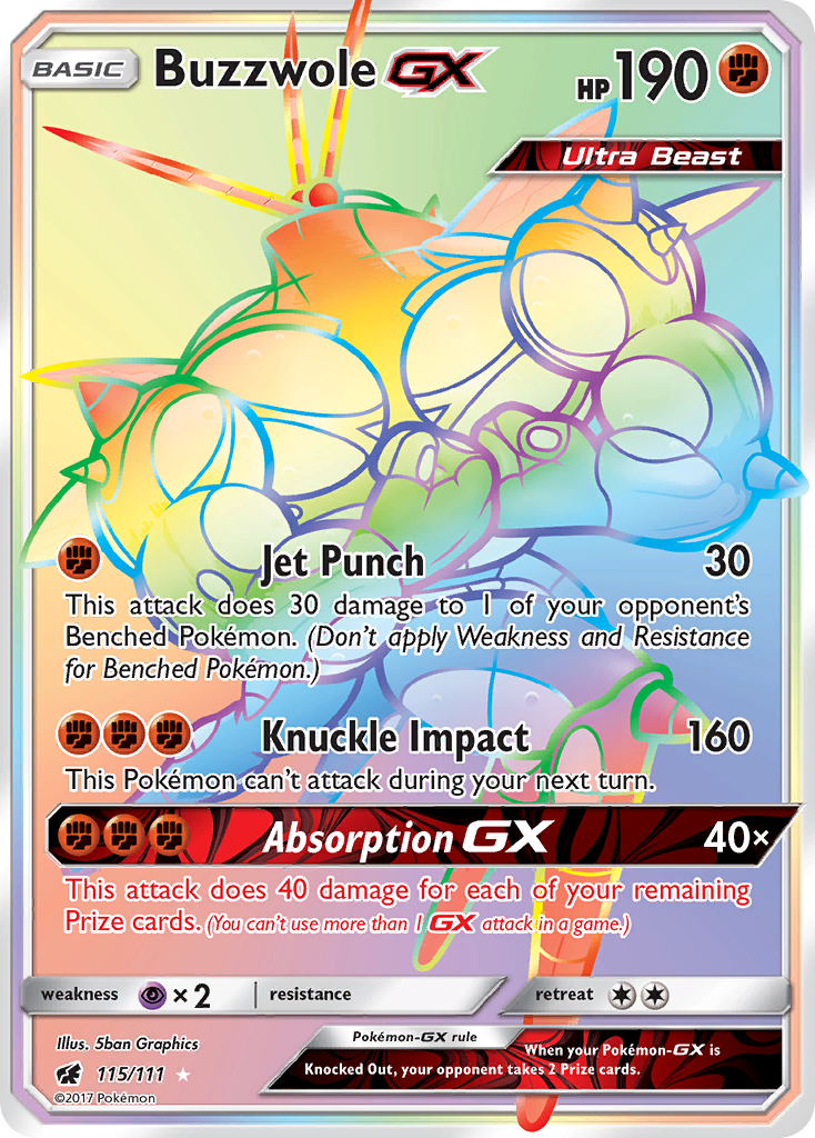 Buzzwole-GX - Crimson Invasion SET-115