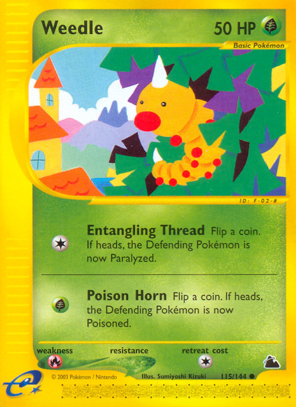 Weedle - Skyridge SET-115