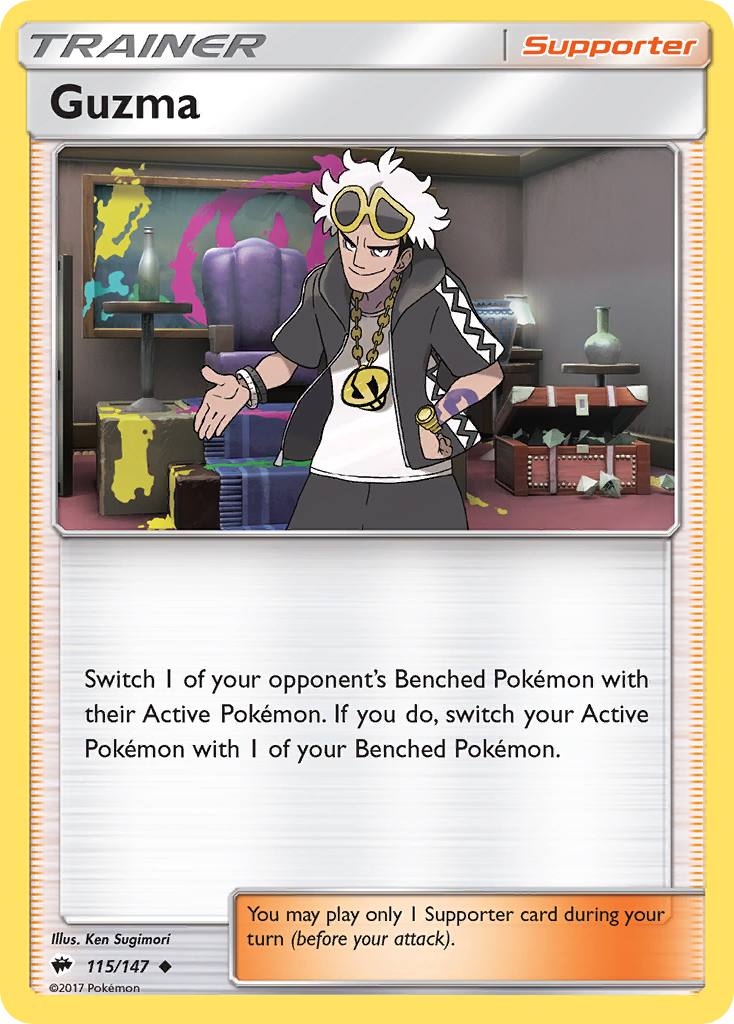 Guzma - Burning Shadows SET-115