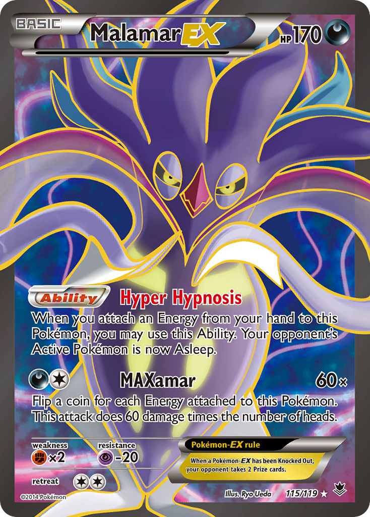 Malamar-EX - Phantom Forces SET-115