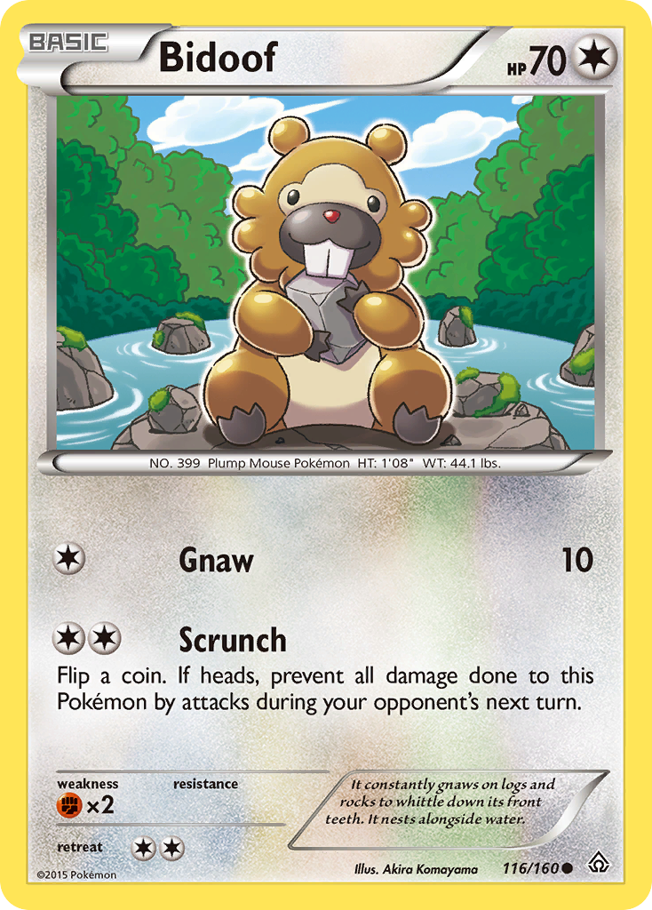 Bidoof - Primal Clash SET-116