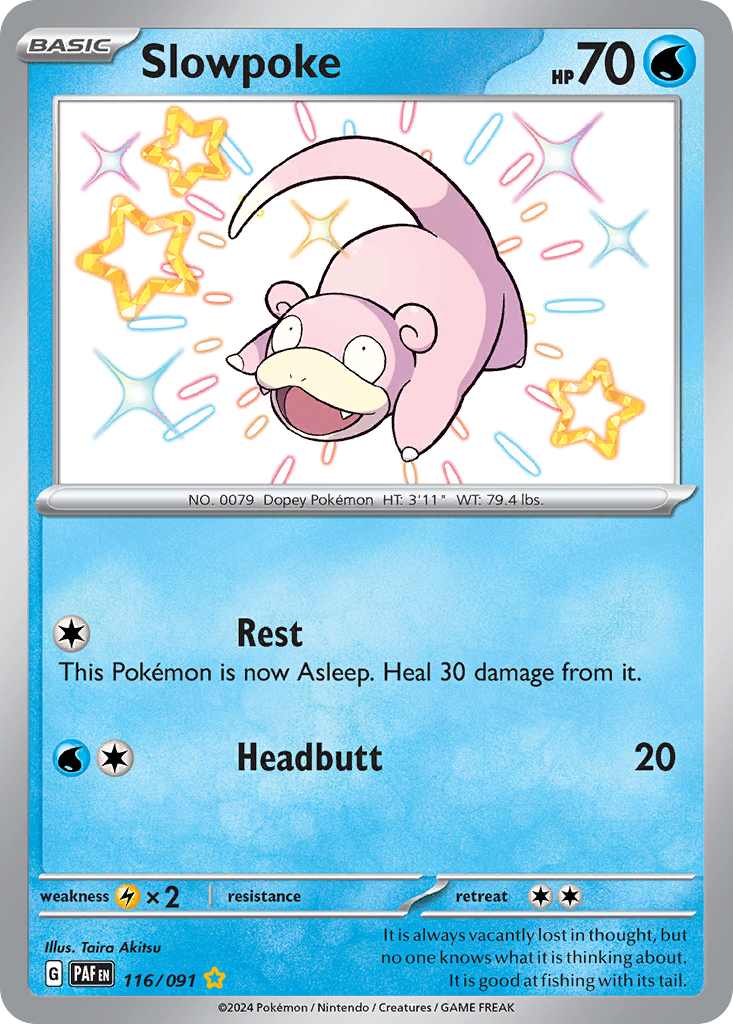 Slowpoke - Paldean Fates SET-116