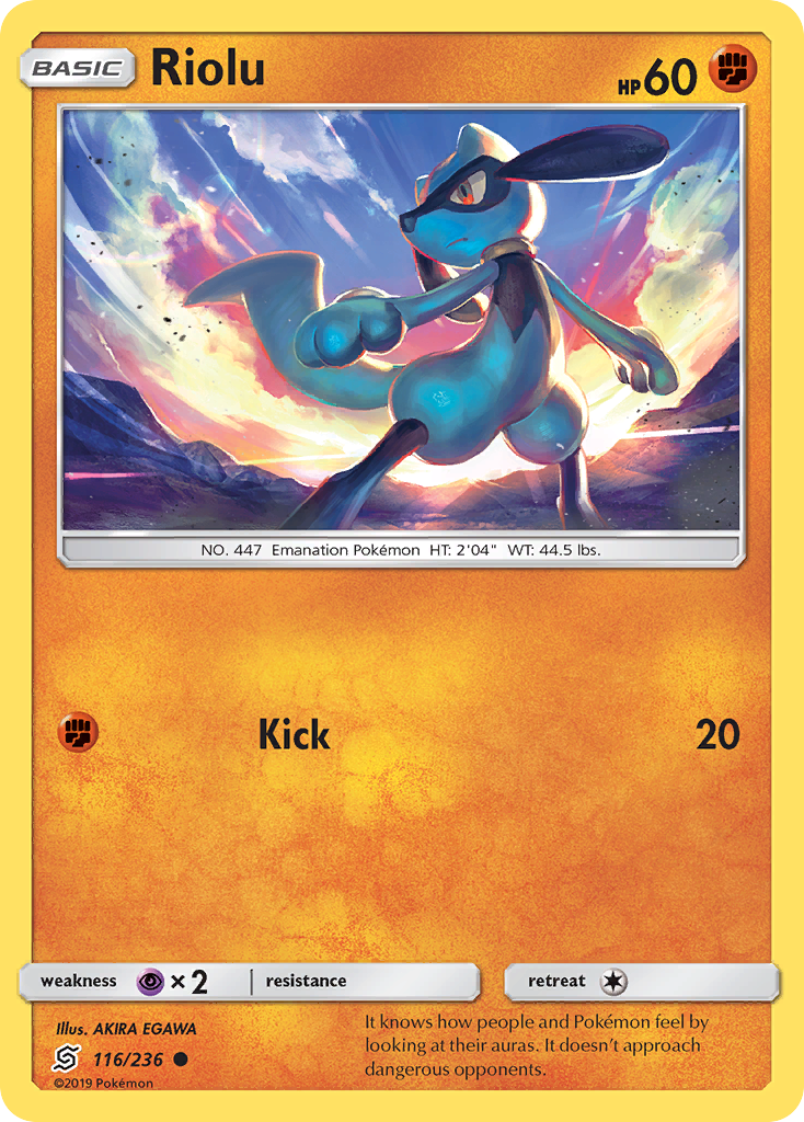 Riolu - Unified Minds SET-116