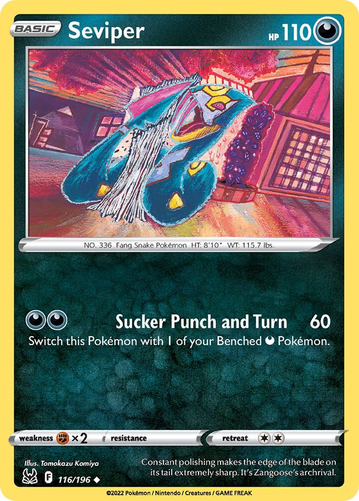 Seviper - Lost Origin SET-116