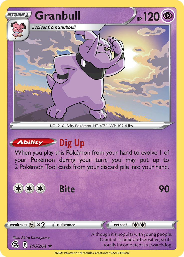 Granbull - Fusion Strike SET-116