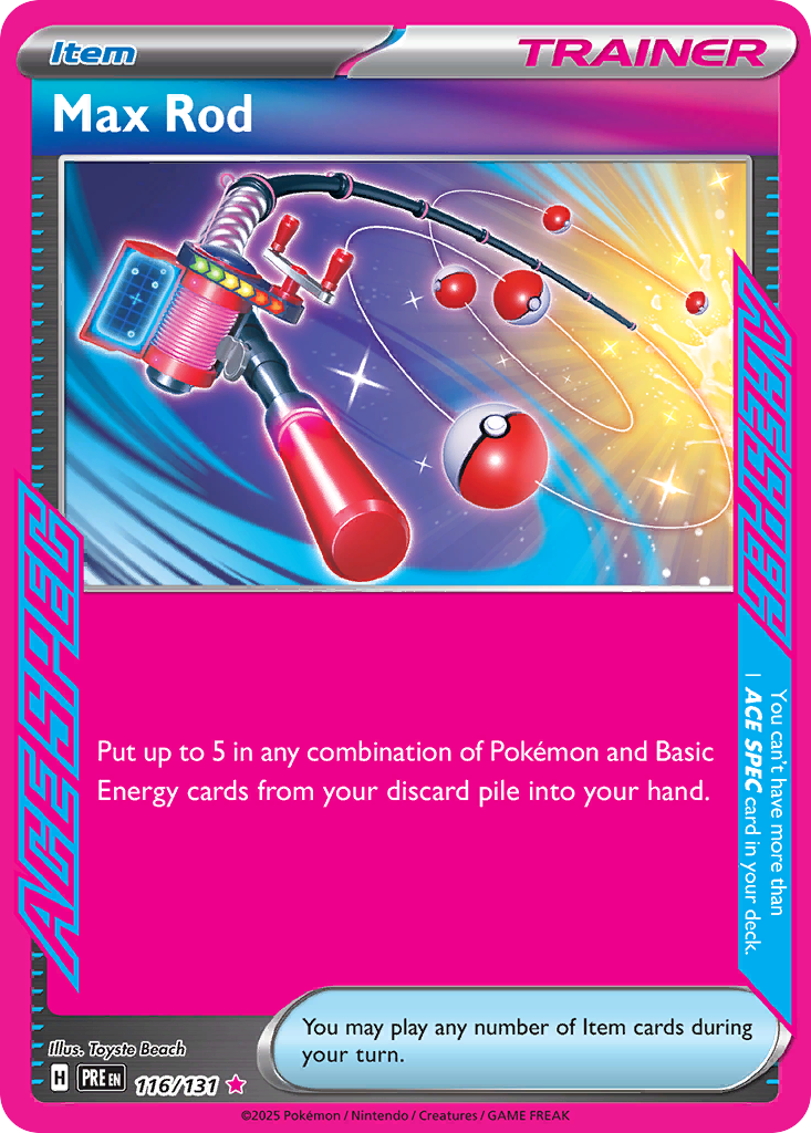 Max Rod - Prismatic Evolutions SET-116