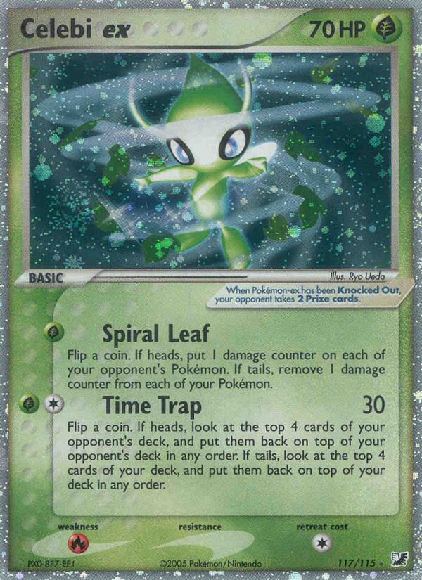 Celebi EX - Unseen Forces SET-117