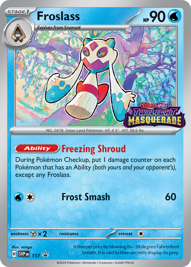 Froslass - Scarlet & Violet Black Star Promos SET-117