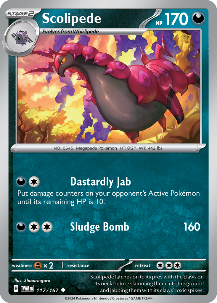 Scolipede - Twilight Masquerade SET-117