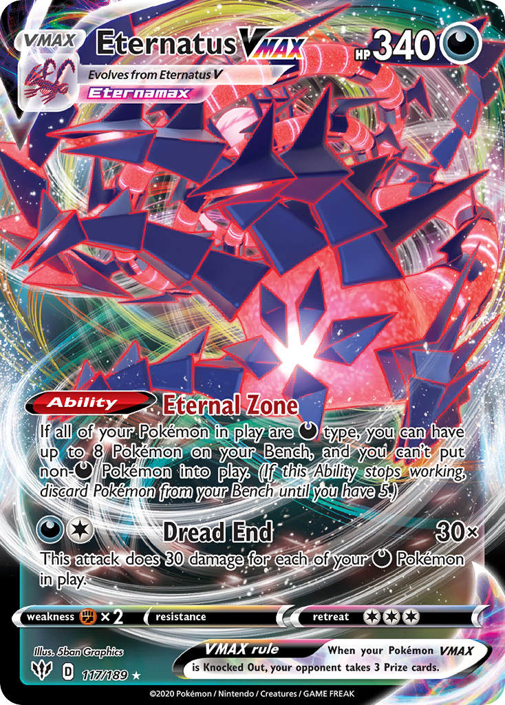 Eternatus VMAX - Darkness Ablaze SET-117