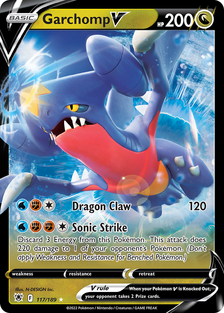 Garchomp V - Astral Radiance SET-117