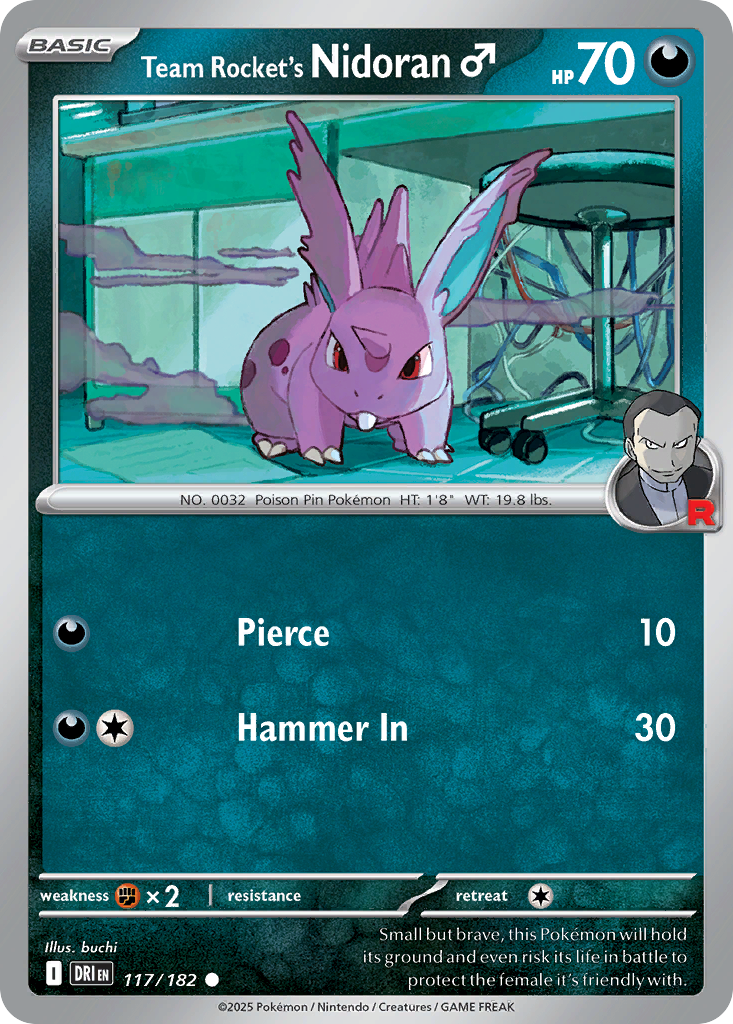 Team Rocket's Nidoran? - Destined Rivals SET-117