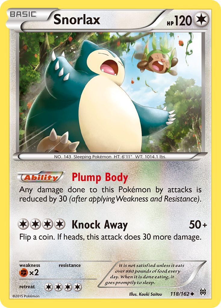 Snorlax - BREAKthrough SET-118