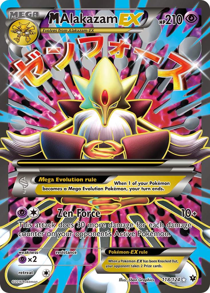 M Alakazam-EX - Fates Collide SET-118