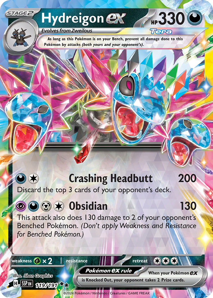 Hydreigon EX - Surging Sparks SET-119
