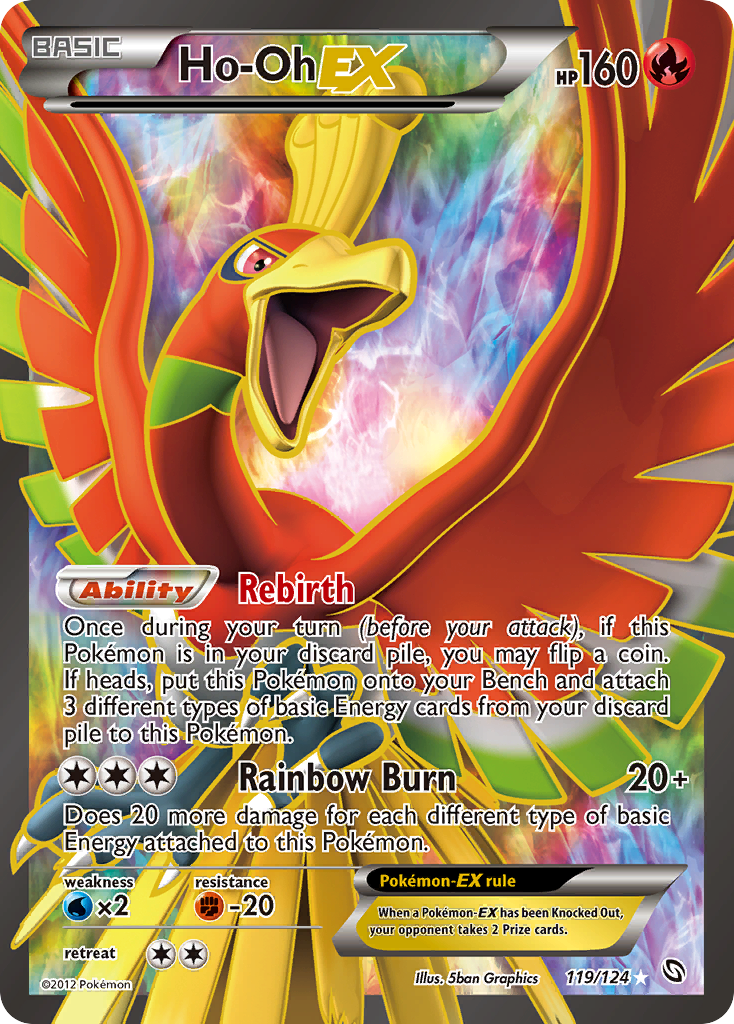 Ho-Oh-EX - Dragons Exalted SET-119