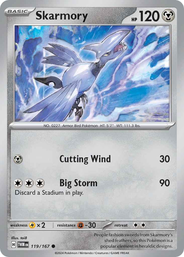 Skarmory - Twilight Masquerade SET-119