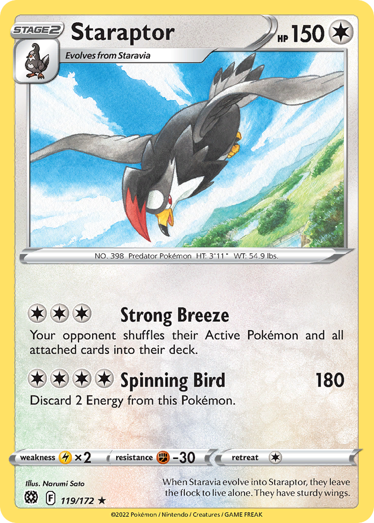Staraptor - Brilliant Stars SET-119