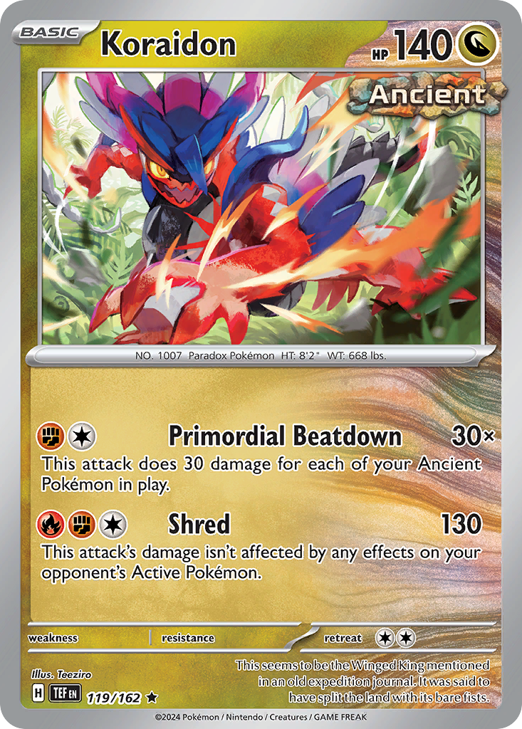 Koraidon - Temporal Forces SET-119